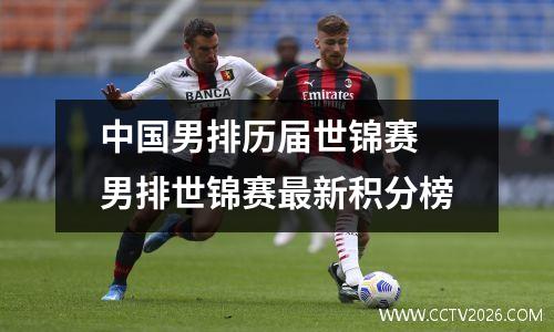 中国男排历届世锦赛 男排世锦赛最新积分榜
