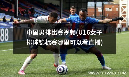 中国男排比赛视频(U16女子排球锦标赛哪里可以看直播)