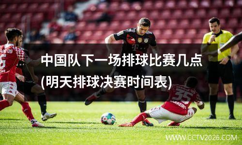 中国队下一场排球比赛几点(明天排球决赛时间表)