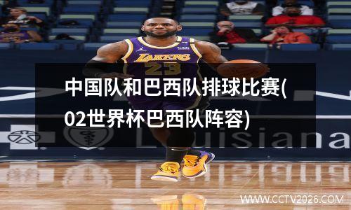 中国队和巴西队排球比赛(02世界杯巴西队阵容)