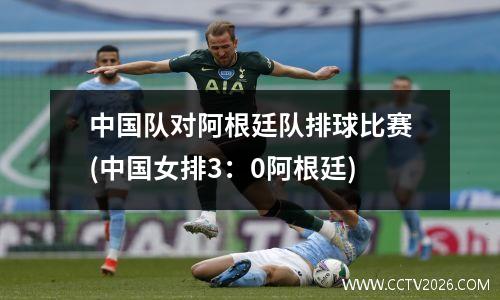 中国队对阿根廷队排球比赛(中国女排3：0阿根廷)