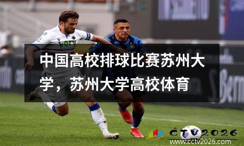 中国高校排球比赛苏州大学，苏州大学高校体育