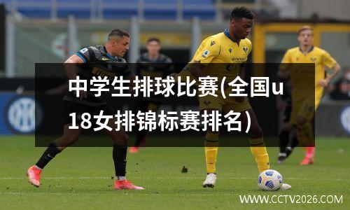 中学生排球比赛(全国u18女排锦标赛排名)
