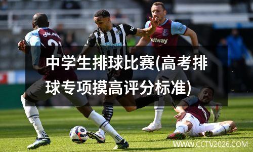 中学生排球比赛(高考排球专项摸高评分标准)