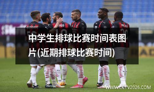 中学生排球比赛时间表图片(近期排球比赛时间)