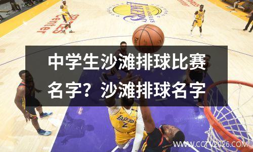 中学生沙滩排球比赛名字？沙滩排球名字