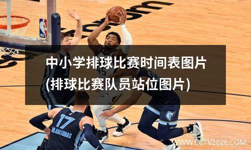 中小学排球比赛时间表图片(排球比赛队员站位图片)