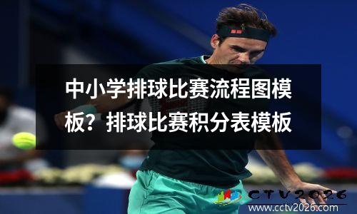 中小学排球比赛流程图模板？排球比赛积分表模板