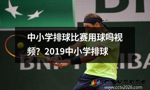 中小学排球比赛用球吗视频？2019中小学排球