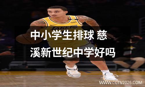 中小学生排球 慈溪新世纪中学好吗