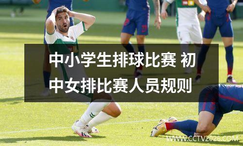 中小学生排球比赛 初中女排比赛人员规则