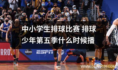 中小学生排球比赛 排球少年第五季什么时候播