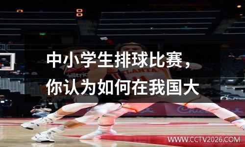 中小学生排球比赛，你认为如何在我国大