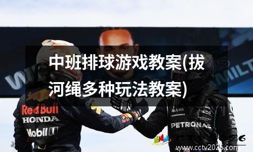 中班排球游戏教案(拔河绳多种玩法教案)