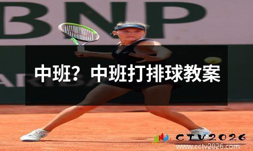 中班？中班打排球教案