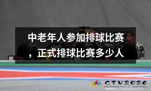 中老年人参加排球比赛，正式排球比赛多少人