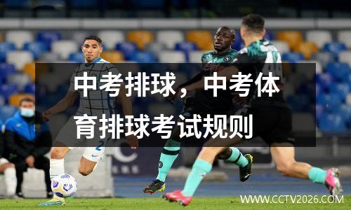 中考排球，中考体育排球考试规则