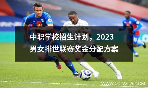 中职学校招生计划，2023男女排世联赛奖金分配方案