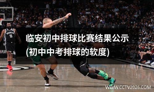 临安初中排球比赛结果公示(初中中考排球的软度)