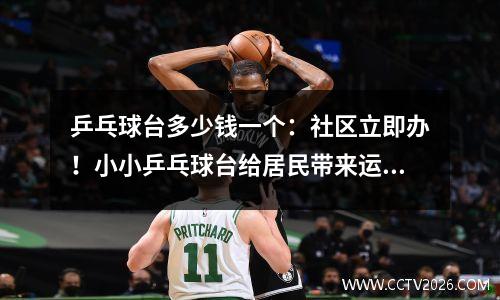 乒乓球台多少钱一个：社区立即办！小小乒乓球台给居民带来运动的快乐