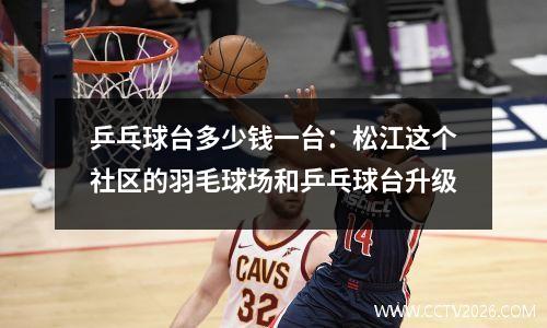 乒乓球台多少钱一台：松江这个社区的羽毛球场和乒乓球台升级