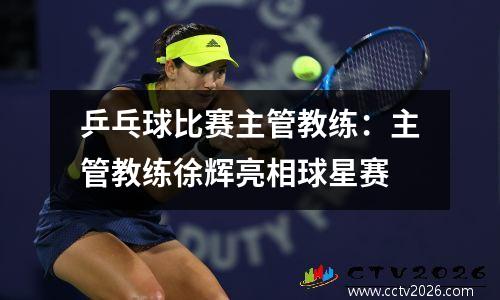 乒乓球比赛主管教练：主管教练徐辉亮相球星赛