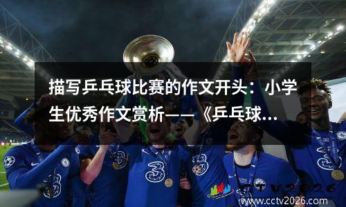 描写乒乓球比赛的作文开头：小学生优秀作文赏析——《乒乓球激战》