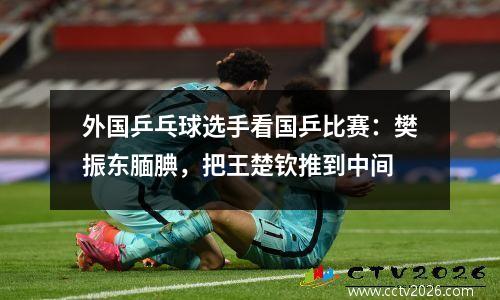 外国乒乓球选手看国乒比赛：樊振东腼腆，把王楚钦推到中间