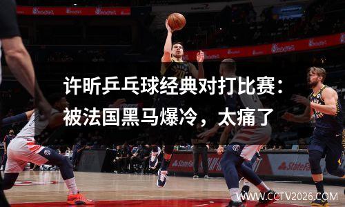 许昕乒乓球经典对打比赛：被法国黑马爆冷，太痛了