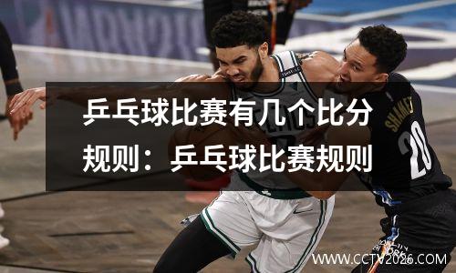 乒乓球比赛有几个比分规则：乒乓球比赛规则