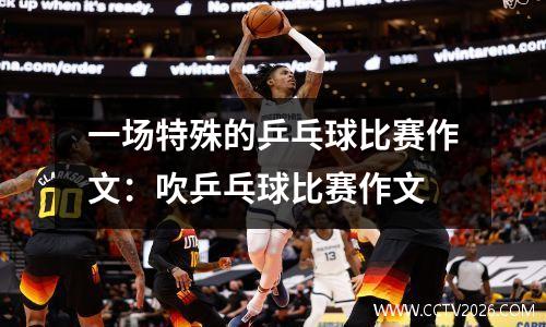 一场特殊的乒乓球比赛作文：吹乒乓球比赛作文