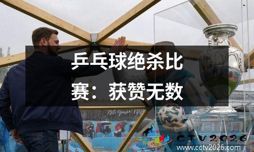 乒乓球绝杀比赛：获赞无数