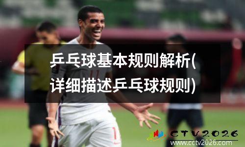 乒乓球基本规则解析(详细描述乒乓球规则)