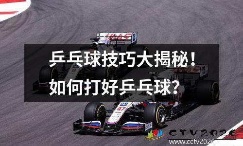 乒乓球技巧大揭秘！如何打好乒乓球？