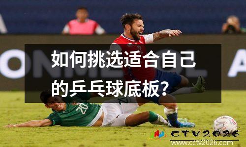 如何挑选适合自己的乒乓球底板？