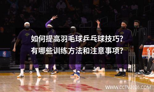 如何提高羽毛球乒乓球技巧？有哪些训练方法和注意事项？