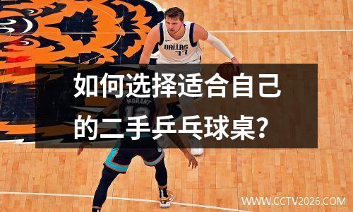 如何选择适合自己的二手乒乓球桌？