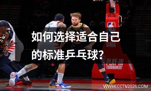 如何选择适合自己的标准乒乓球？