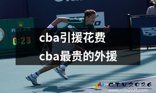 cba引援花费 cba最贵的外援