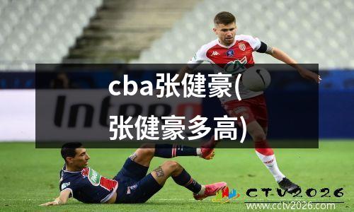 cba张健豪(张健豪多高)