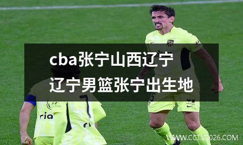 cba张宁山西辽宁 辽宁男篮张宁出生地