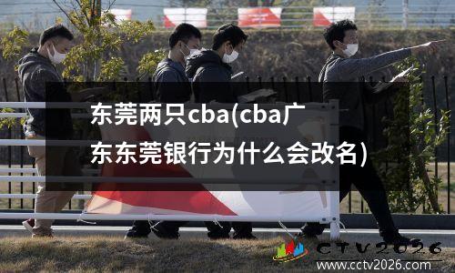东莞两只cba(cba广东东莞银行为什么会改名)