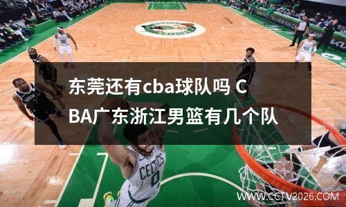 东莞还有cba球队吗 CBA广东浙江男篮有几个队
