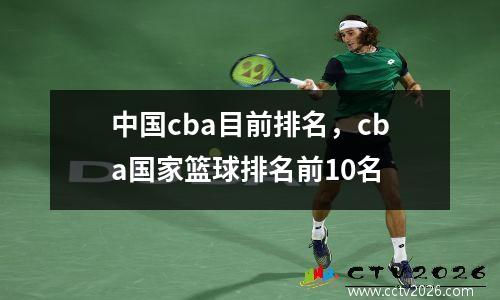 中国cba目前排名，cba国家篮球排名前10名