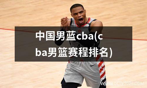 中国男蓝cba(cba男篮赛程排名)