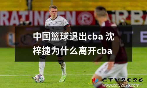 中国篮球退出cba 沈梓捷为什么离开cba