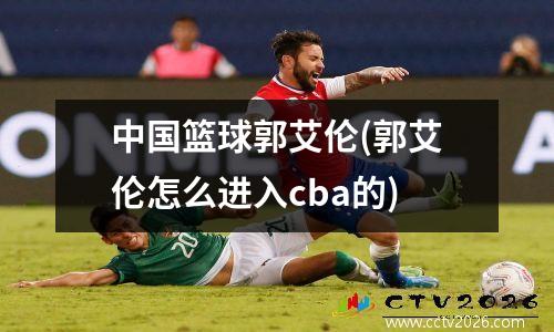 中国篮球郭艾伦(郭艾伦怎么进入cba的)