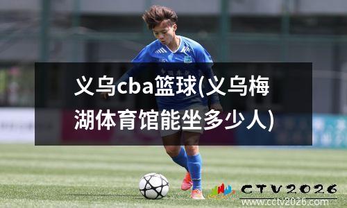 义乌cba篮球(义乌梅湖体育馆能坐多少人)
