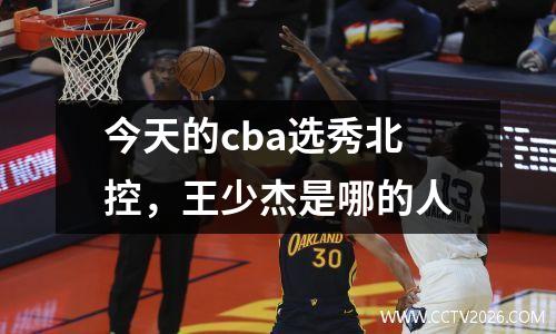 今天的cba选秀北控，王少杰是哪的人