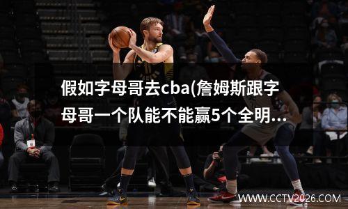 假如字母哥去cba(詹姆斯跟字母哥一个队能不能赢5个全明星水准的球员)
